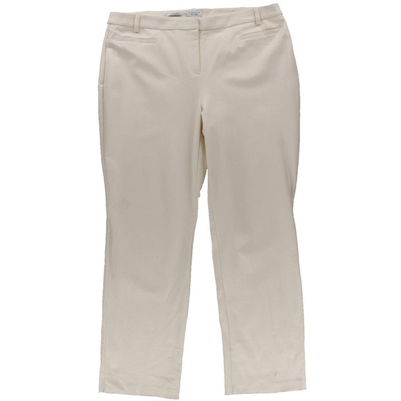 Charter Club Classic Fit Ponte Trouser Pants - Picture 1 of 4
